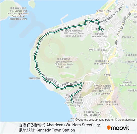 58 Bus Line Map