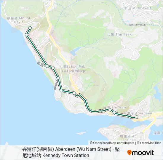 58 Bus Line Map
