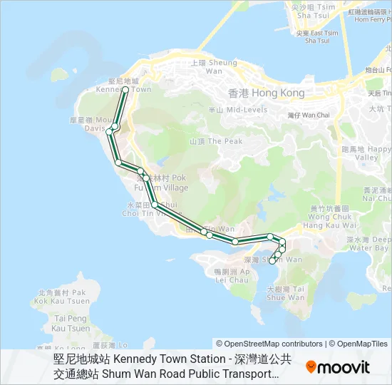 59 Bus Line Map