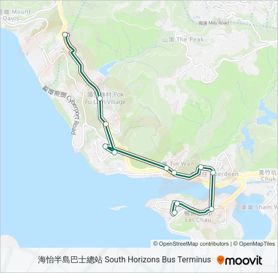 63 Bus Line Map