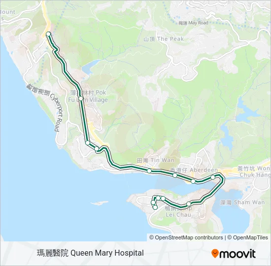 63 Bus Line Map