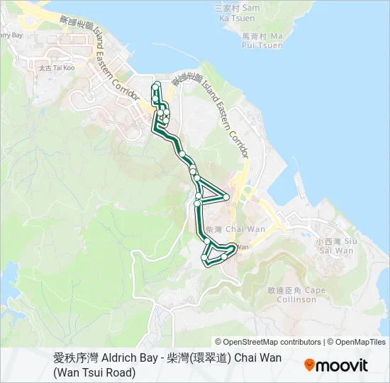 66 Bus Line Map