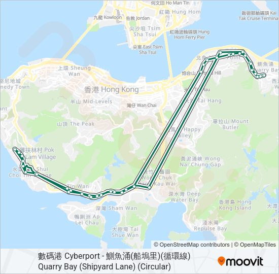 69 Bus Line Map
