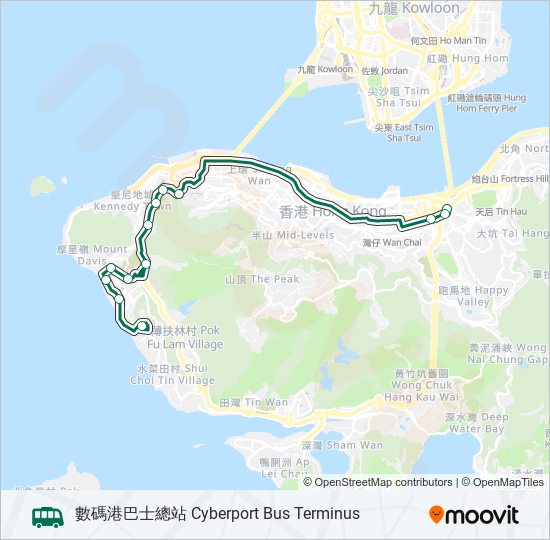10P bus Line Map