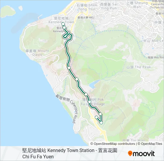 23M Bus Line Map
