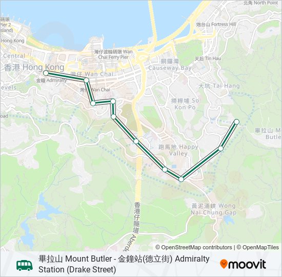 24M bus Line Map