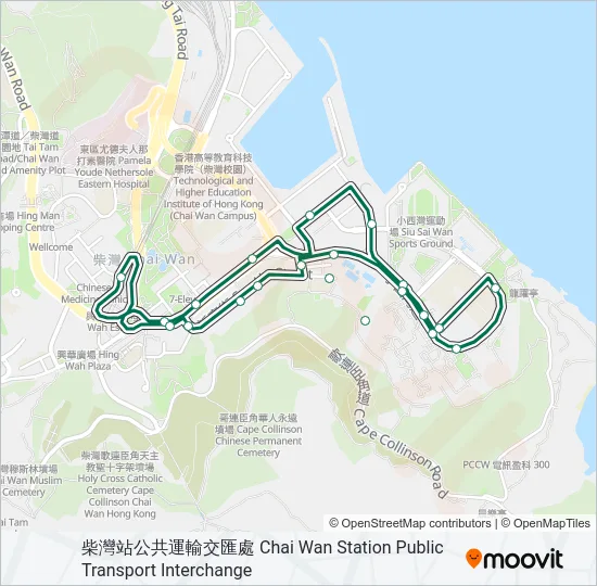 47M Bus Line Map