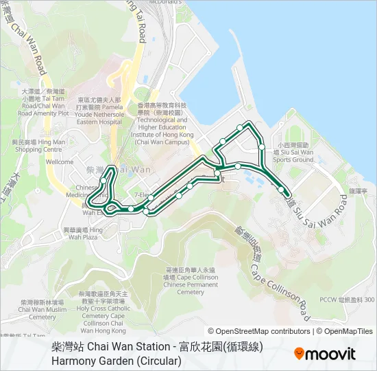 47S Bus Line Map