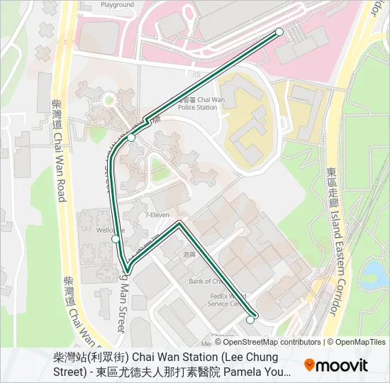 48M Bus Line Map
