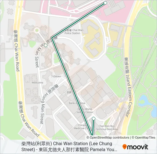 48M Bus Line Map