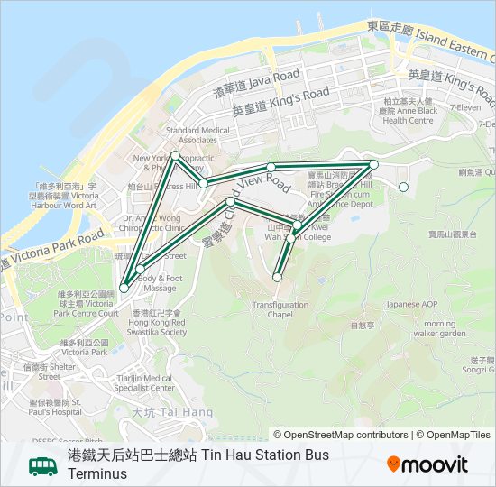 49M bus Line Map