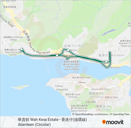 51S Bus Line Map