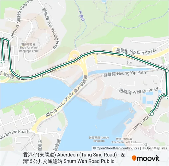 59A Bus Line Map