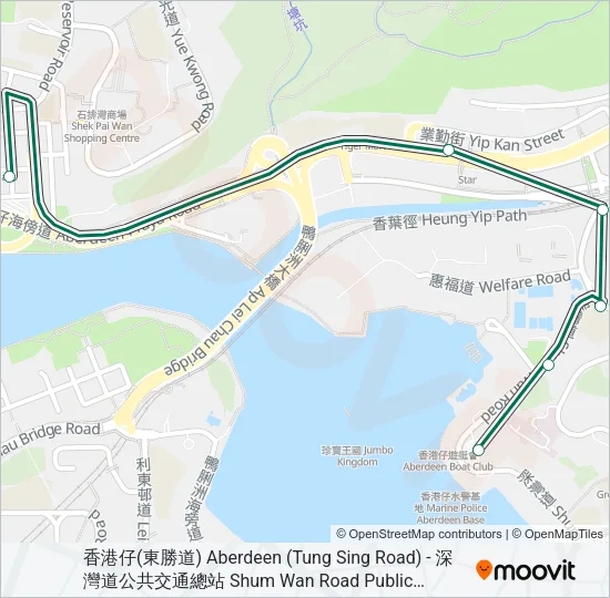 59A Bus Line Map