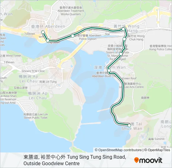 59S Bus Line Map