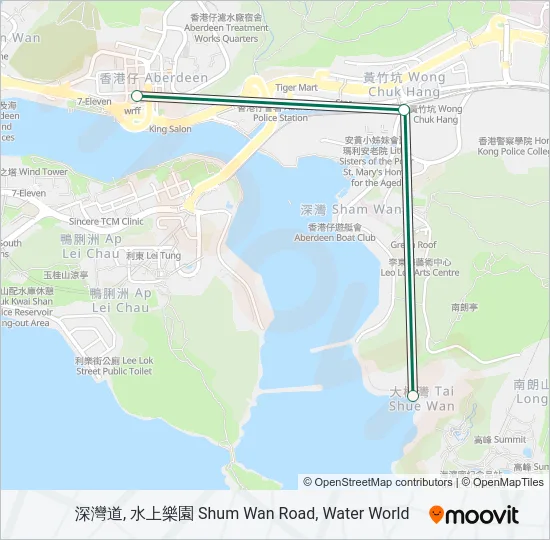 59S Bus Line Map