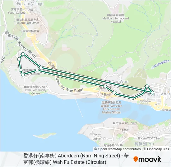 63A Bus Line Map