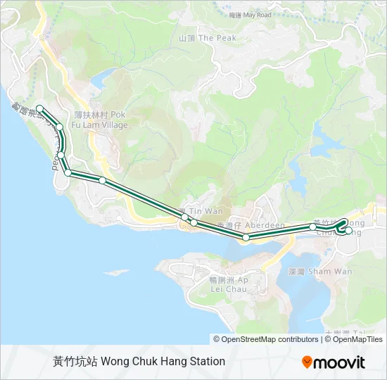 69A Bus Line Map