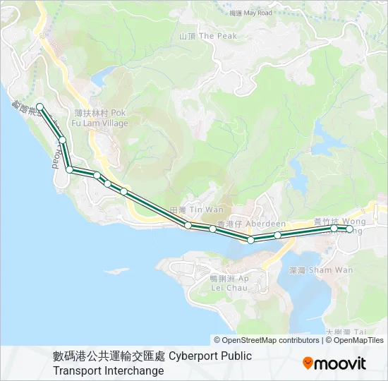 69A Bus Line Map