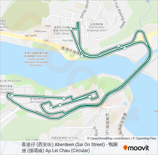 N27 Bus Line Map