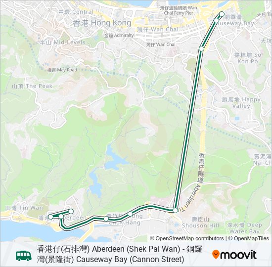 N4C bus Line Map