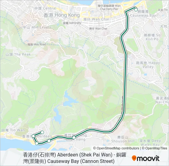 N4C Bus Line Map