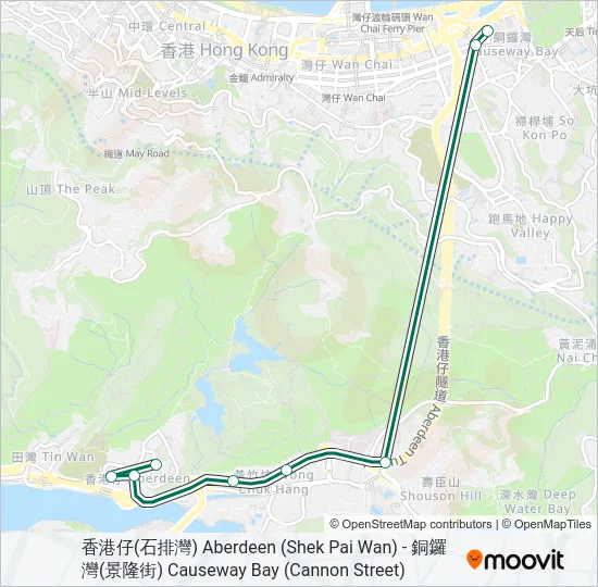 N4C Bus Line Map