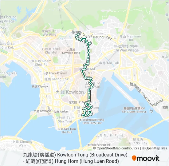 13 Bus Line Map