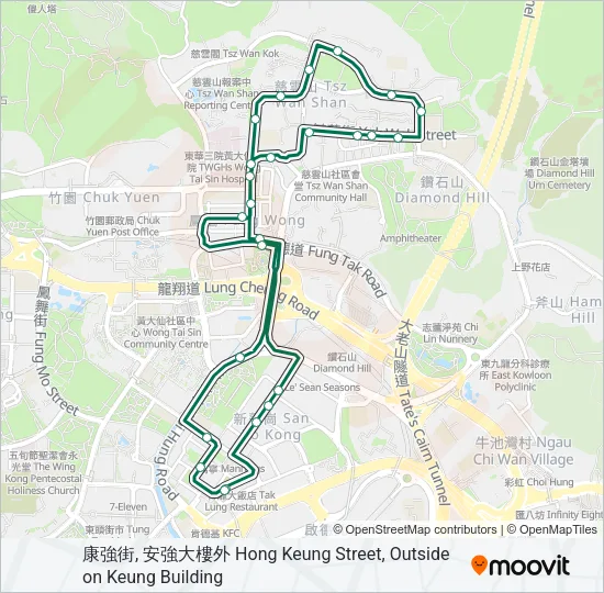 20 Bus Line Map