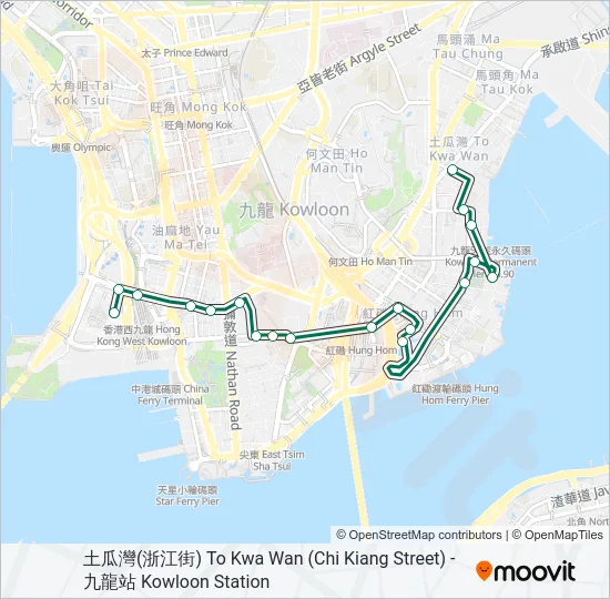 26 Bus Line Map