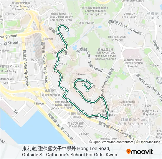 巴士35的線路圖