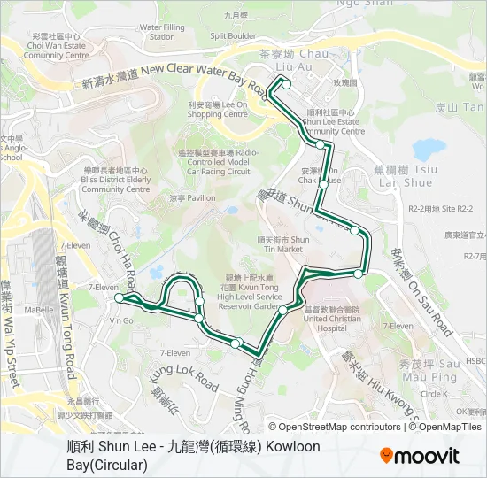 48 Bus Line Map