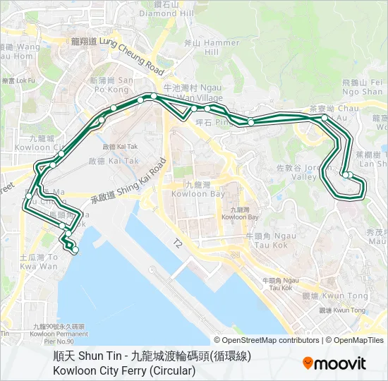 49 Bus Line Map