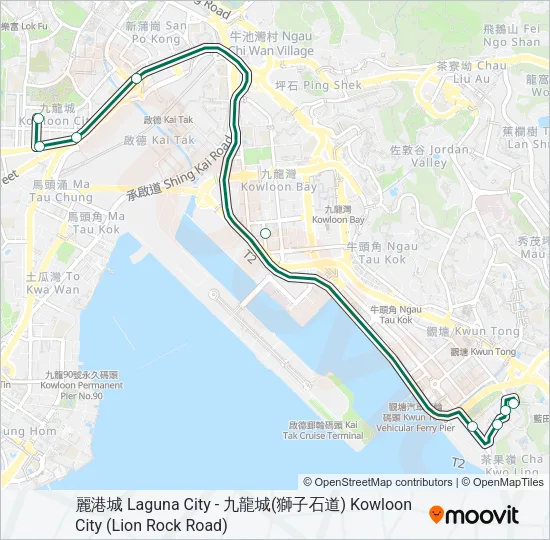 69 Bus Line Map