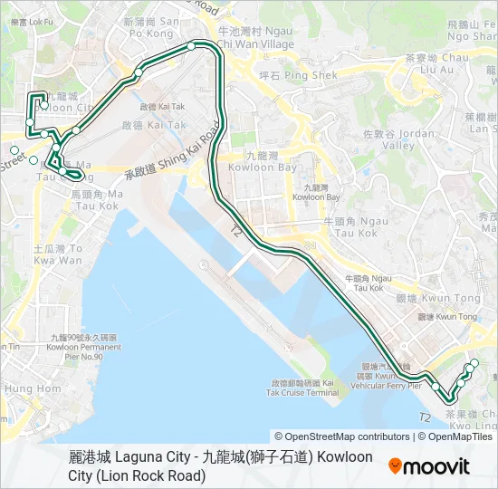 69 Bus Line Map