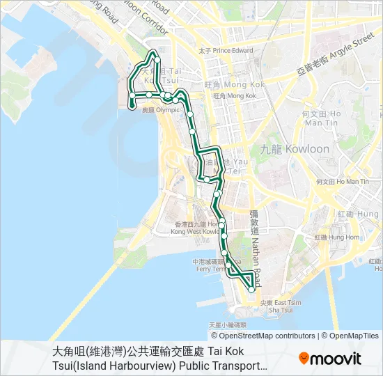 78 Bus Line Map