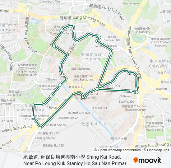 88 Bus Line Map