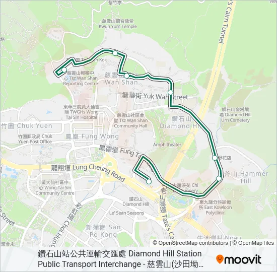 19M Bus Line Map