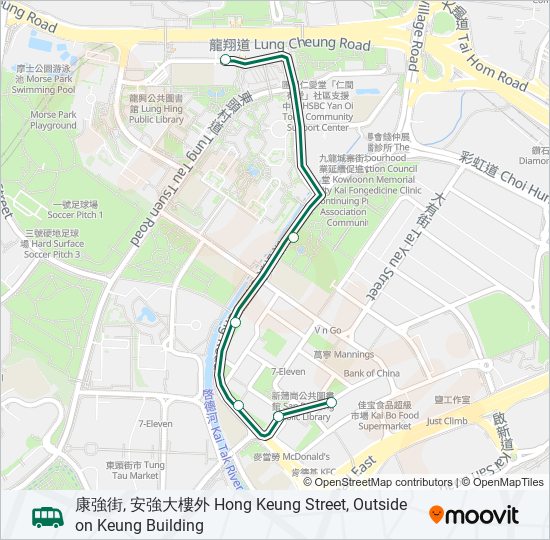 20M bus Line Map