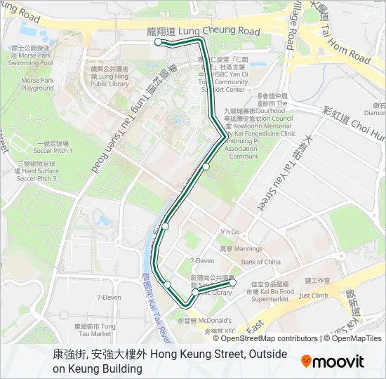 20M Bus Line Map
