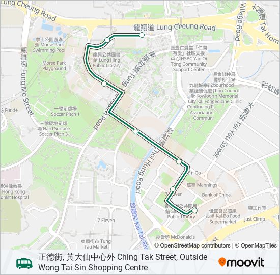 20M bus Line Map