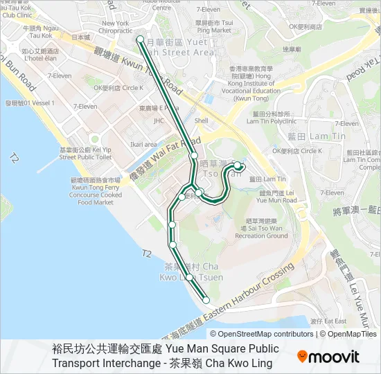 23B Bus Line Map