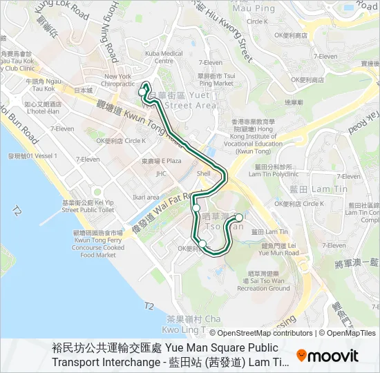 23M Bus Line Map