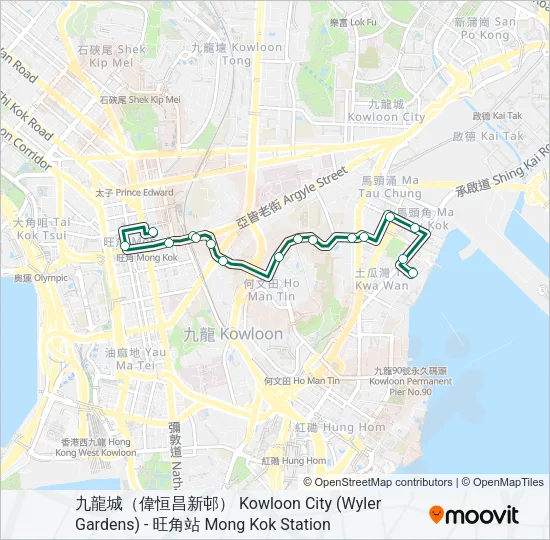 28M Bus Line Map