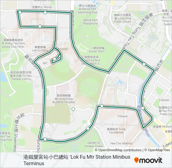 39M Bus Line Map