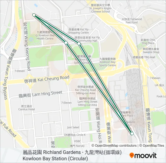 51M Bus Line Map