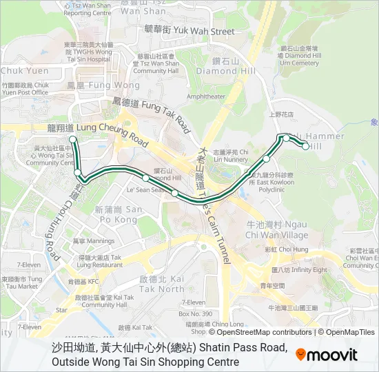 79M Bus Line Map