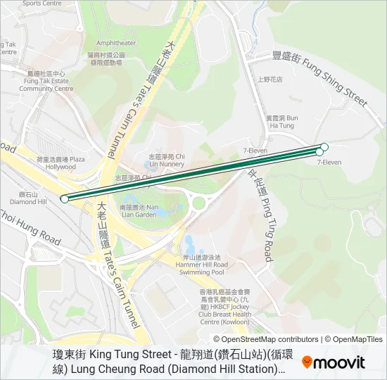 79S Bus Line Map