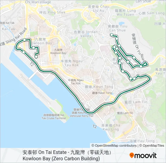 89B Bus Line Map