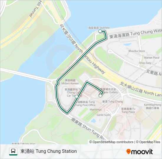 37S Bus Line Map